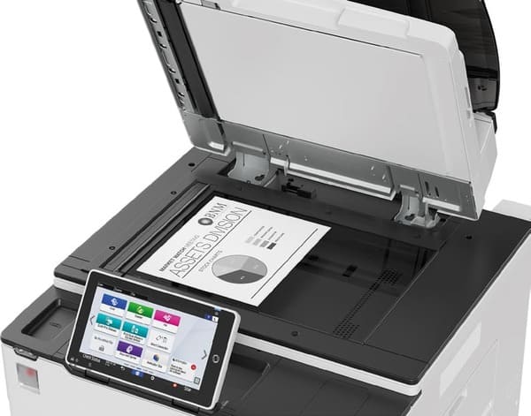 Hướng Dẫn Sử Dụng Máy Photocopy Ricoh Cho Người Mới Bắt Đầu Đặt tài liệu lên mặt kính