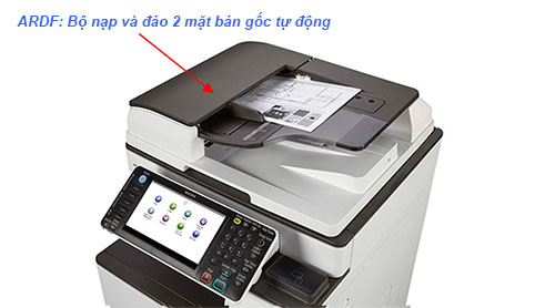 Tư Vấn Mua Máy Photocopy Văn Phòng Phù Hợp Nhu Cầu, Hiệu Quả Cho Doanh Nghiệp ARDF : Bộ nạp và đảo 2 mặt bản gốc tự động