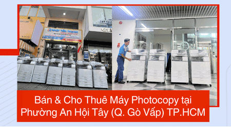 Bán & Cho Thuê Máy Photocopy tại Phường An Hội Tây (Gò Vấp) TP.HCM