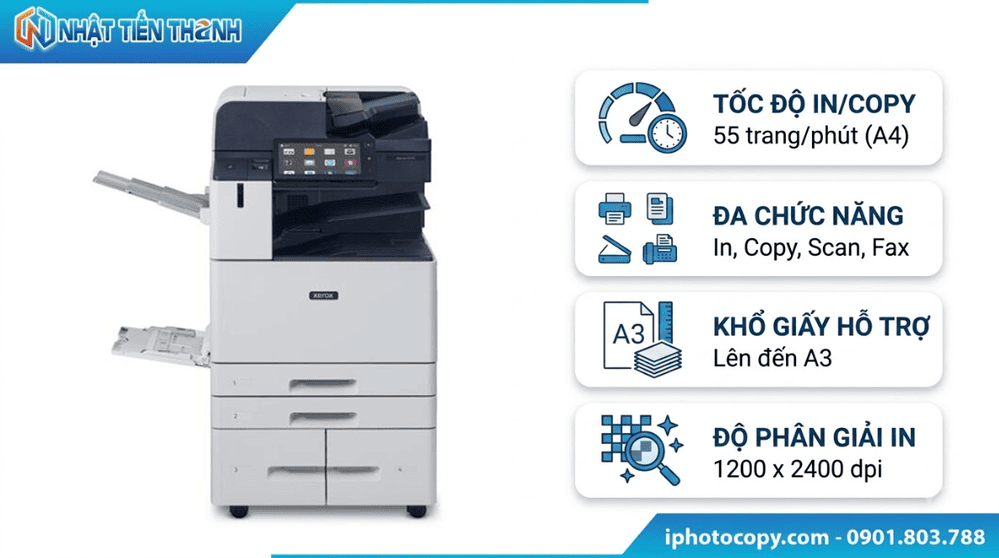 Máy Photocopy Xerox AltaLink B8155
