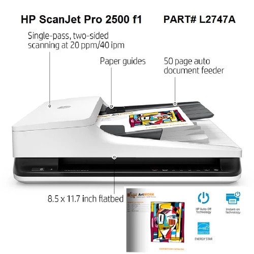 Máy Scan HP ScanJet Pro 2500 f1